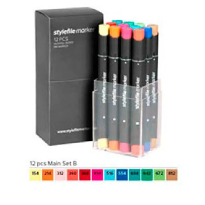 Stylefile "B" Filckészlet (12 db-os set)