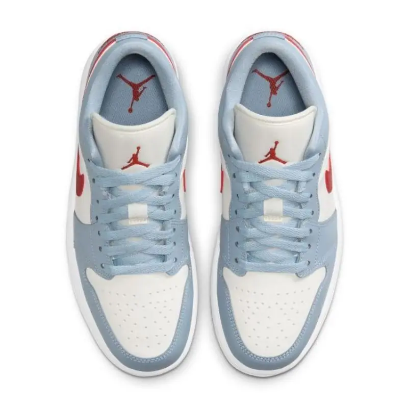 Nike Air Jordan 1 (W ) Red/Blue Grey/White - Image 2