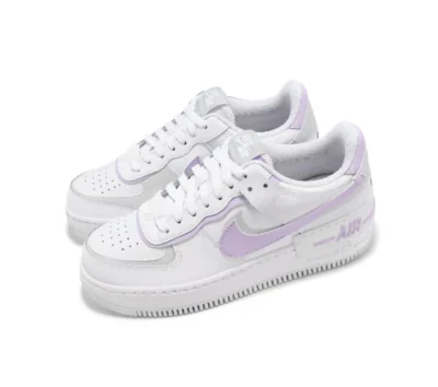 Nike Air Force 1 (W) Shadow 'White Lilac Bloom' - Image 2